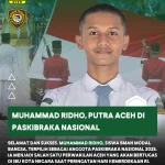 Muhammad Ridho dari Aceh Ke Pusat (PASKIBRAKA)
